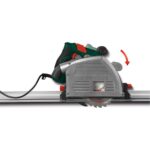 Parkside Plunge Saw PTSS 1200, 1200W with Guide Rail - Image 6