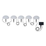 LIVARNO Solar LED Ground Lights 5 Hemisphere