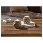 LIVARNO Home Glass Candle Holders, 2-Pack - Image 2