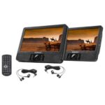 SILVERCREST Dual 9" Portable DVD Player