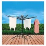 AquaPur Standing Clothes Airer with Hangers