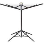 AquaPur Standing Clothes Airer with Hangers - Image 2