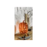 LIVARNO Led Decorative Pumpkin Bronze 13.5cm