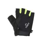 CRIVIT Cycling Gloves, Yellow/Black, Size 8