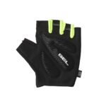 CRIVIT Cycling Gloves, Yellow/Black, Size 8 - Image 2
