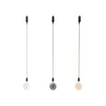 LIVARNO Home LED Outdoor Hanging Lamp, Smoked Glass