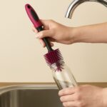 HOME IDEAS Set of 2 Durable Silicone Bottle Brush with Flexible Bristle - Image 2