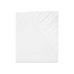 LIVARNO Home Drap-housse En Jersey, 90-100 X 200 Cm (blanc)