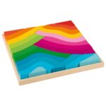 Playtive Montessori Rainbow Puzzle Box