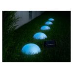 LIVARNO Solar LED Ground Lights 5 Hemisphere - Image 3