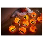 LIVARNO Halloween Pumpkin LED String Lights - Image 2