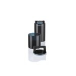LIVARNO Airtight Glass Jars, Black, 2-Pack - Image 2