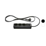 Silvercrest 3-Socket Power Strip with Shutter - Image 2