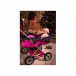 Doll gondola stroller with accessories bag - Image 5