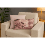 Michalsky Satin Pillowcase Set, 40x80 cm, Pink Pattern, 2-Piece - Image 2