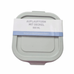 Glass food container, heat-resistant, with lid, 800 ml, 0.8 l - Image 2