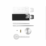 AURIOL DIY Wall Clock 90-120cm - Image 3