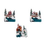 Livarno LED Christmas Village with Skaters - Image 2