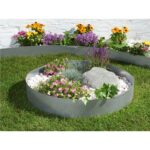 PARKSIDE Metal Lawn Edgings, 4 Pieces