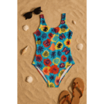JUSTICE LEAGUE Girls Swimsuit (Printed)