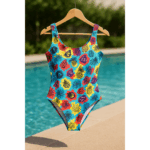 JUSTICE LEAGUE Girls Swimsuit (Printed) - Image 2