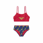 WONDER WOMAN Girls Bikini (Red, 158/164)