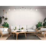 LIVARNO Home LED Ceiling Lamp, 6 Bulbs - Image 2