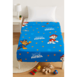 Children's fitted sheet, 90 – 100 x 200 cm (Paw Patrol/blue) - Image 2
