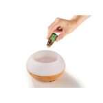 Silvercrest Ultrasonic Aroma Diffuser, Wood Design - Image 2