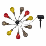 LIVARNO Home LED Solar String Lights (Germany Colors)