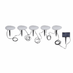 LIVARNO Home Solar Ground Light Chain (Stone) 5 Leds