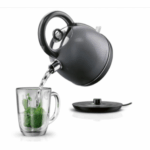 SILVERCREST 1.7L Grey/Green Kettle - Image 2