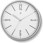 AURIOL White Wall Clock