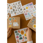 Crelando Glitter Sticker Set