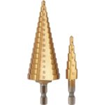 PARKSIDE 2-Piece Step Drill Bit Set