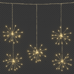 LIVARNO Home LED Light Chain, 200 LEDs (10x Warm White)