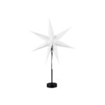 Livarno LED Poinsettia Christmas Decor White