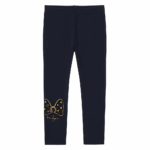 LUPILU Girls' Leggings, Navy (98/104)