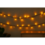 LIVARNO home LED light chain (180 LEDs, amber color)