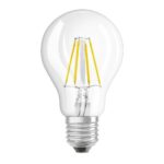 OSRAM LED Drop Filament Bulb – Ledvance Value 4W, 2700K (VCA40827CG1)