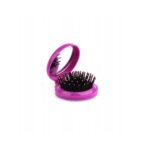 Foldable Hair Brush With Mirror