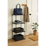 DOMO PAK Living Grey Shelf 43x95x28cm - Image 2