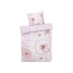 Michalsky reversible bedding 155x220 cm pink dandelion cotton new invoice VAT