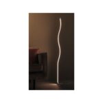 LIVARNO Home LED Floor Lamp, Nickel Matte - Image 3