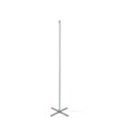 LIVARNO Home LED Floor Lamp, Nickel Matte