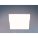 LED ceiling panel, with remote control, light intensity adjustment