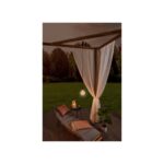 LIVARNO Home LED Outdoor Hanging Lamp, Smoked Glass - Image 3