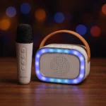 DENVER Bluetooth Box Wireless Microphone RGB Lighting 10W 1200mA - Image 2