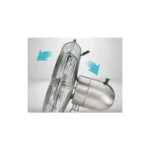 SILVERCREST® table fan , floor fan , silver fan - Image 2