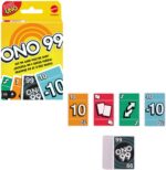 ONO 99 Card Game from Makers of UNO for Kids Adults and Game Night Add Numbers & Don T Go Over 99